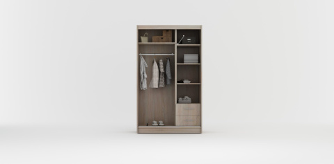 Szafa przesuwna Samba 120 cm czarna z dużym lustrem +lacobel Szafa przesuwna Samba 120 cm czarna z dużym lustrem +lacobel